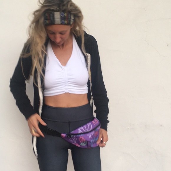 Rebel Buddha fanny pack (purple) - Picture 5 of 5